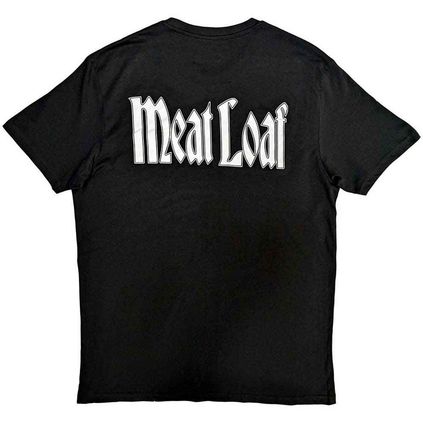 MEAT LOAF - BAT OUT OF HELL COVER - T-Shirt Black (Back Print)
