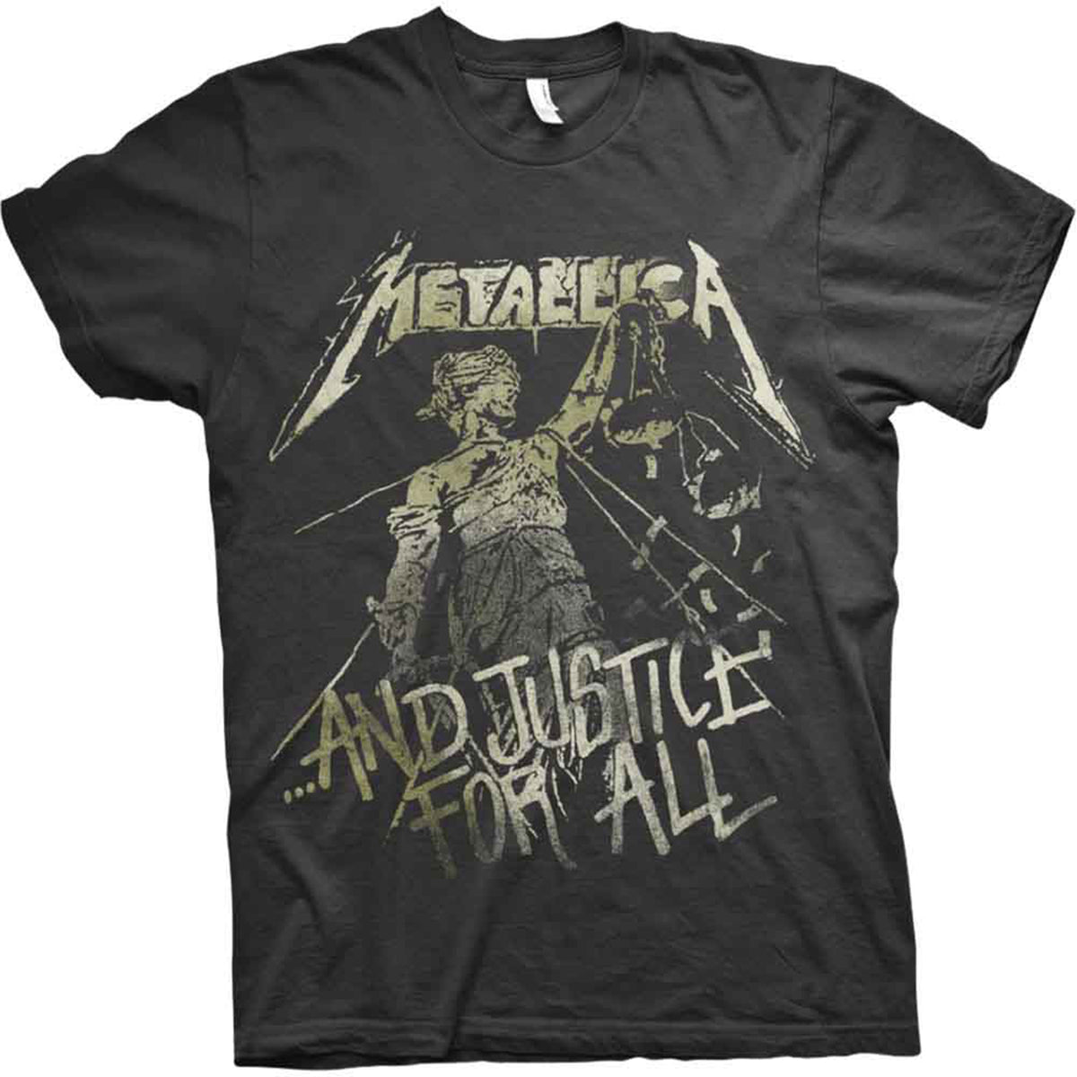 METALLICA - JUSTICE VINTAGE - T-Shirt Black