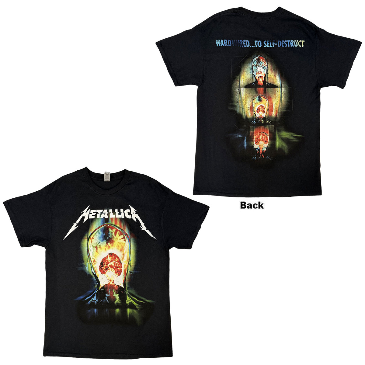 METALLICA - EXPLODED - T-Shirt Black (Back Print)