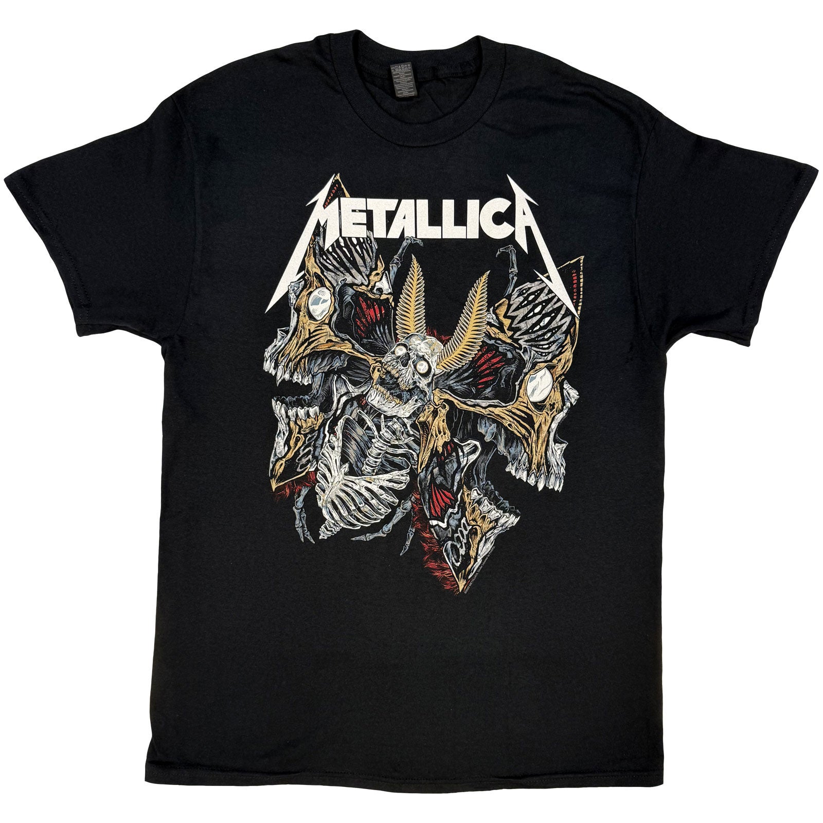 METALLICA - SKULL MOTH - T-Shirt Black