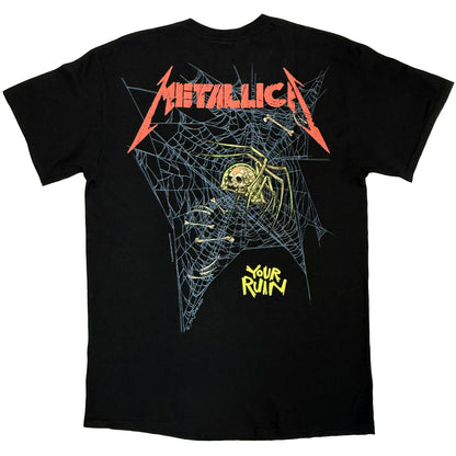 METALLICA - RUIN/STRUGGLE - T-Shirt Black (Back Print)