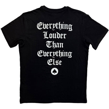 MOTORHEAD - ENGLAND - T-Shirt Black (Back Print)