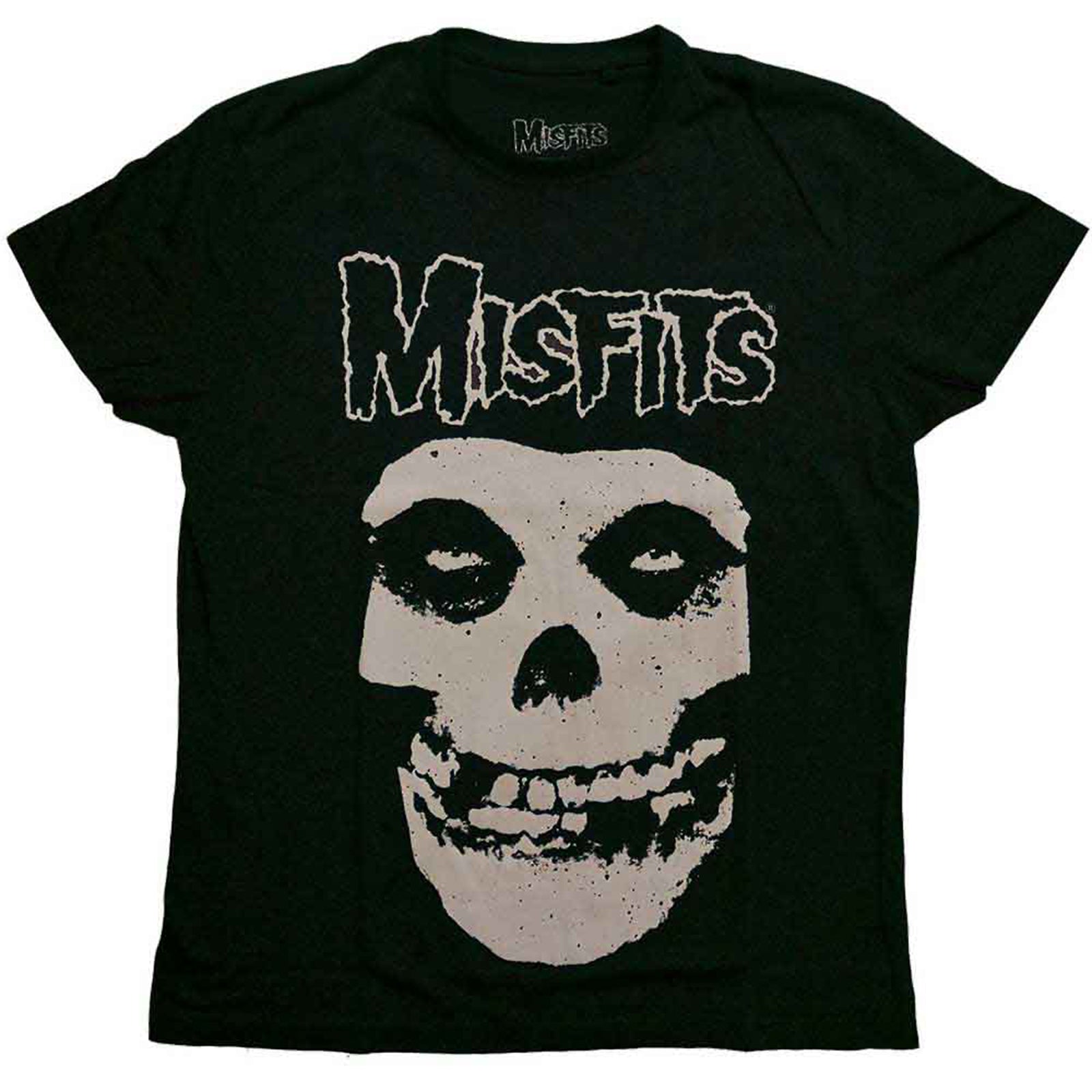 MISFITS - LOGO & FIEND - T-Shirt Black