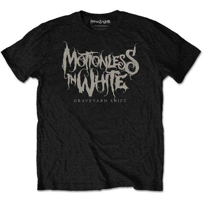 MOTIONLESS IN WHITE - GRAVEYARD SHIFT - T-Shirt Black