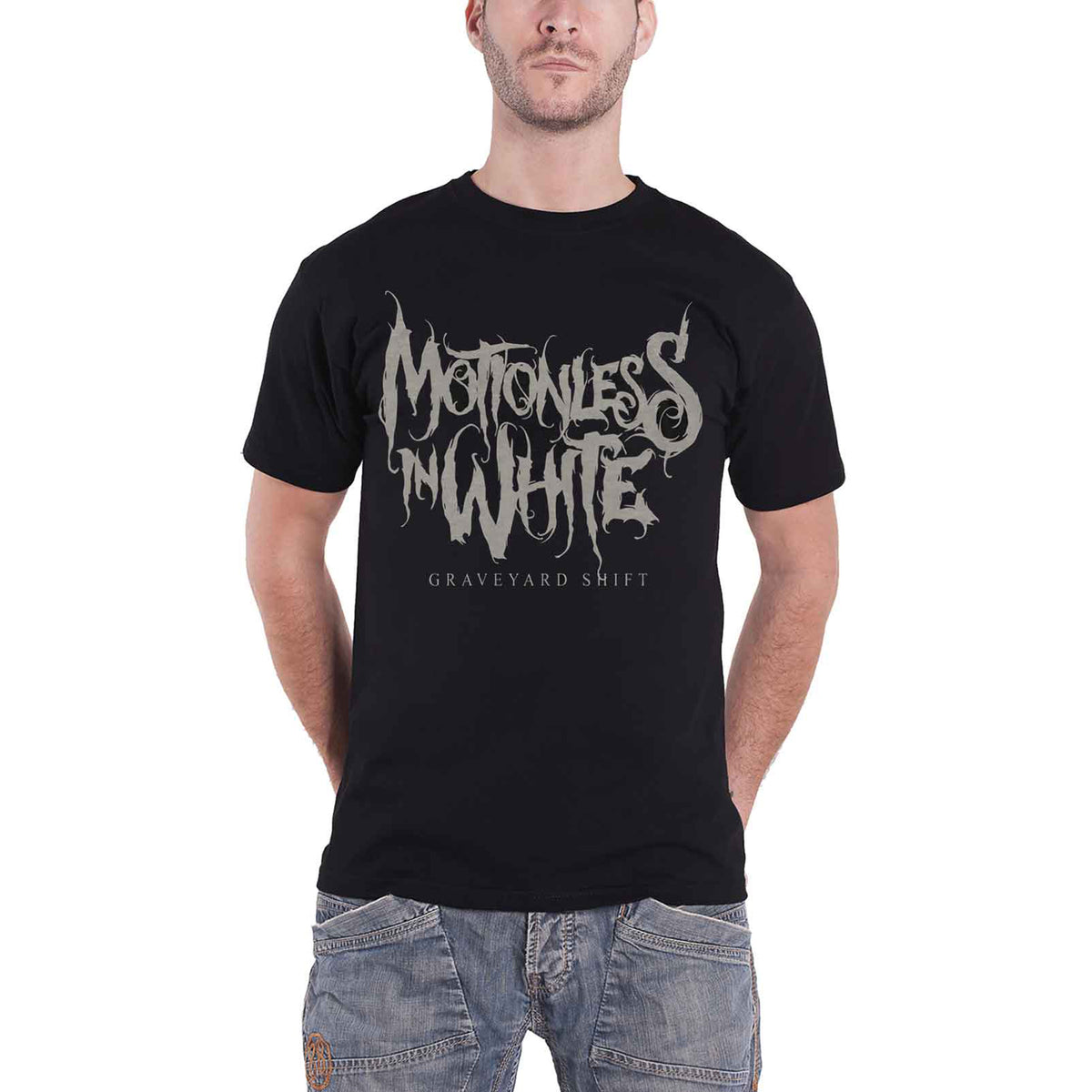 MOTIONLESS IN WHITE - GRAVEYARD SHIFT - T-Shirt Black