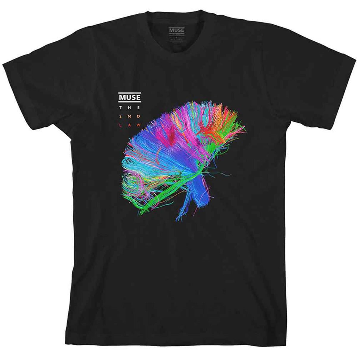 MUSE - 2ND LAW ALBUM - T-Shirt Black