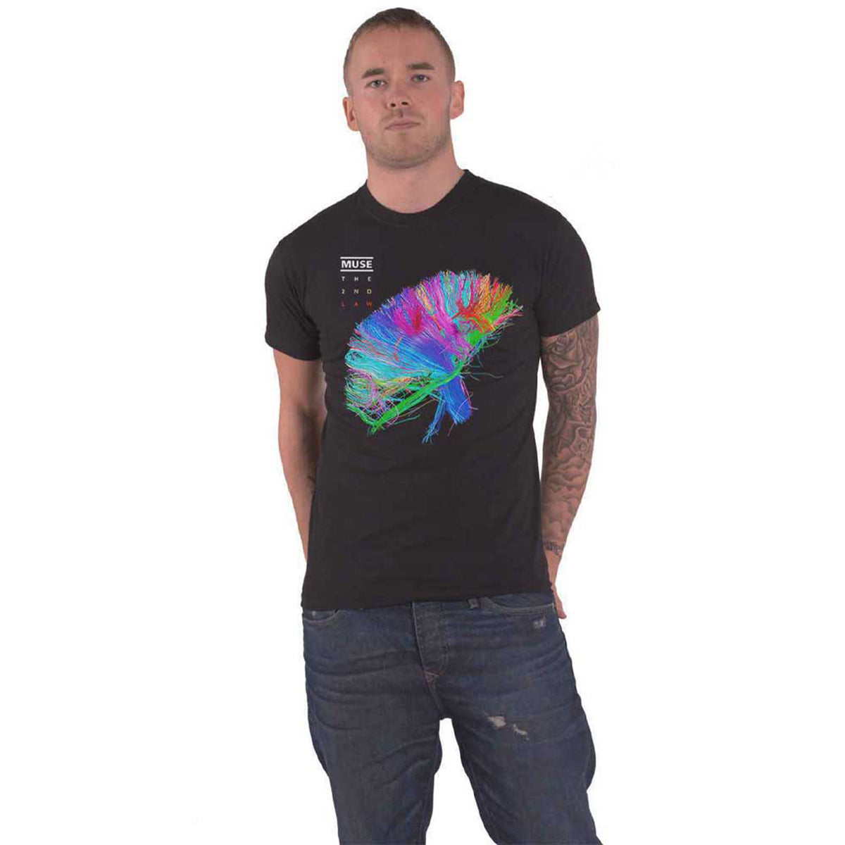 MUSE - 2ND LAW ALBUM - T-Shirt Black