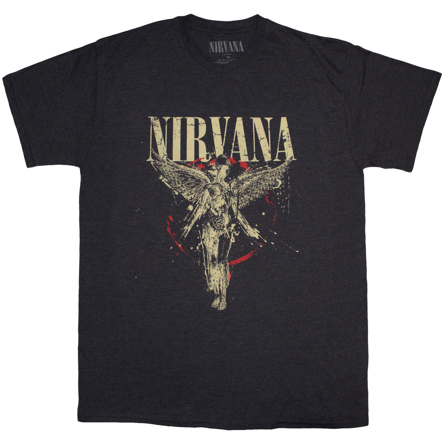NIRVANA - IN UTERO - T-Shirt Grey