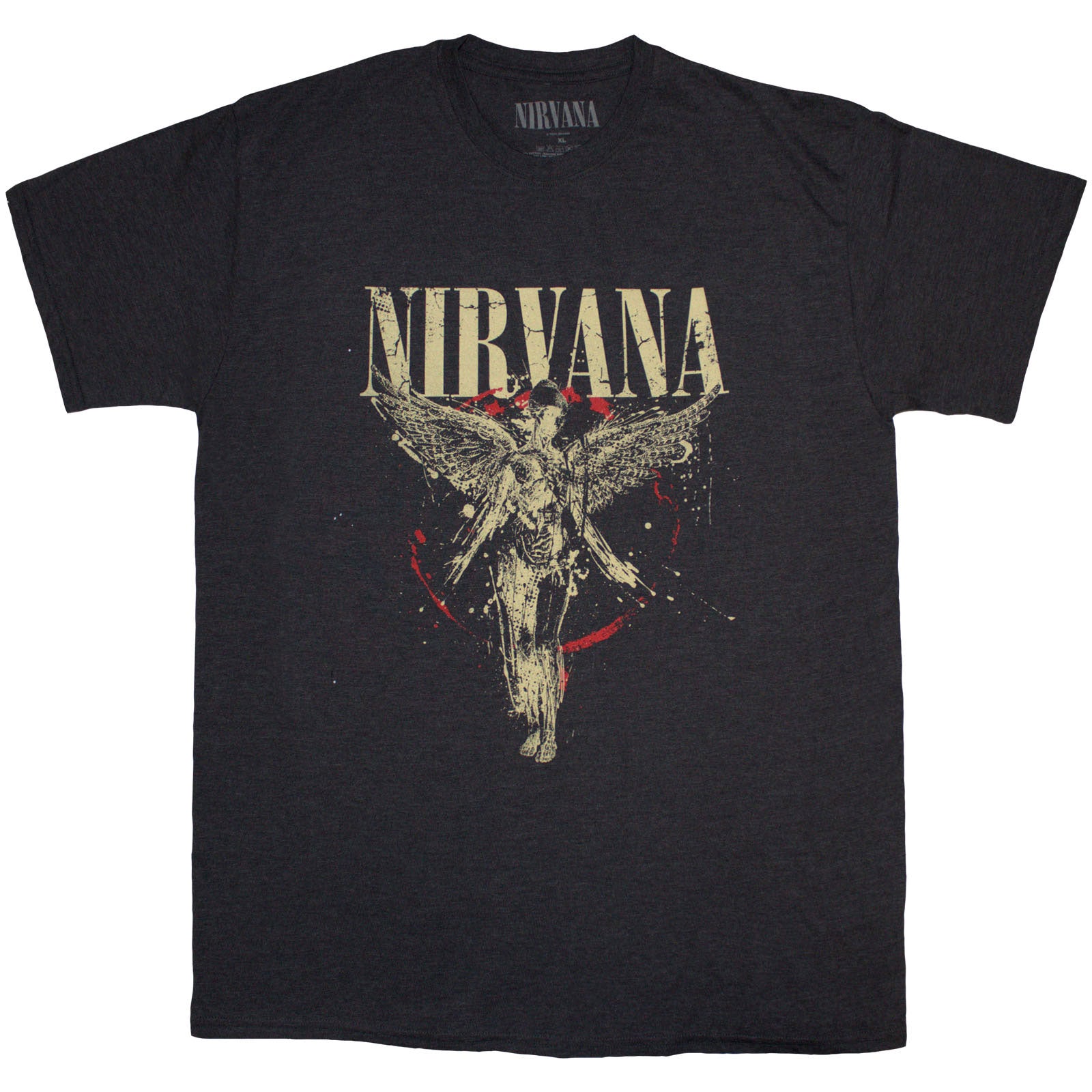 NIRVANA - IN UTERO - T-Shirt Grey