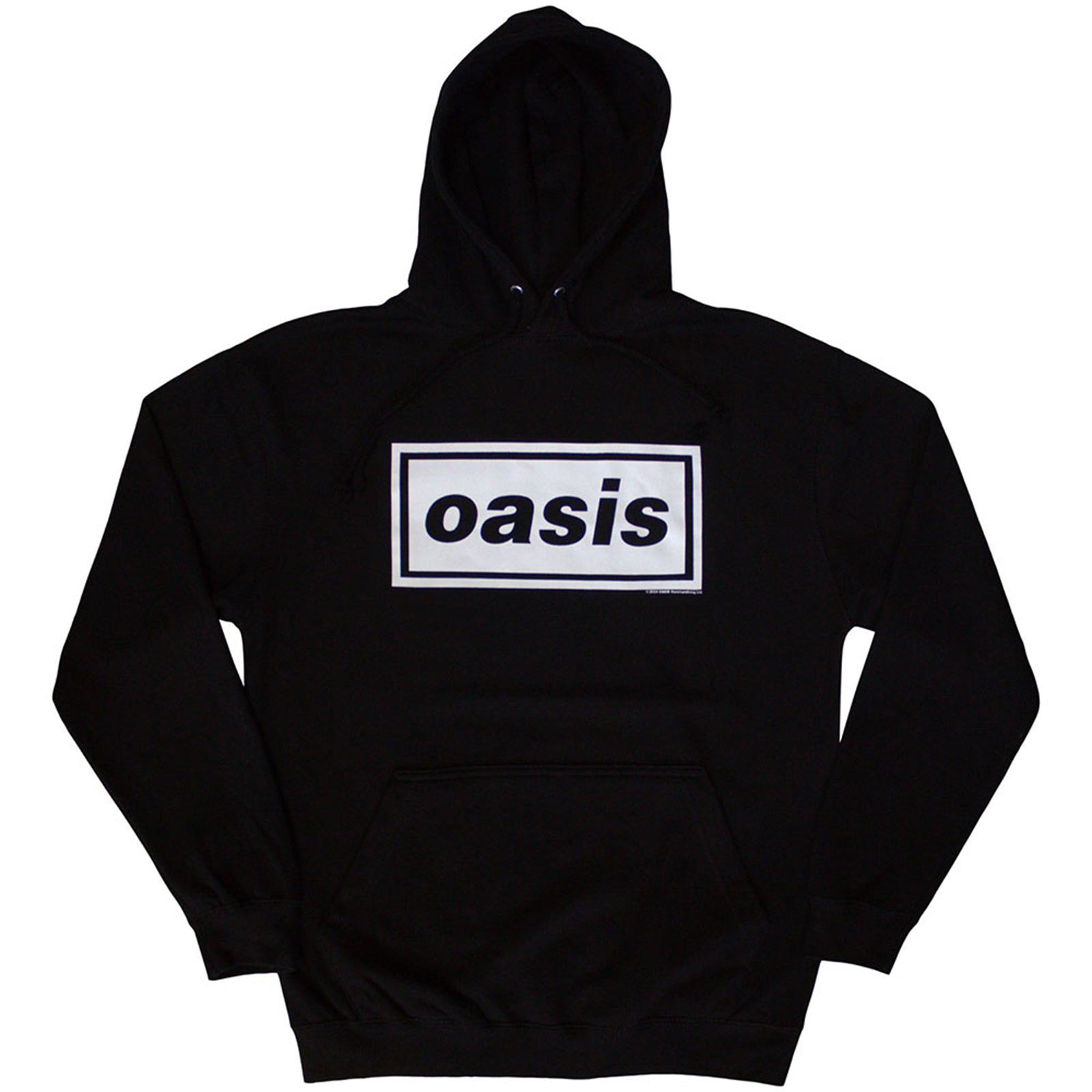 OASIS - DECCA LOGO - Pullover Hoodie Black