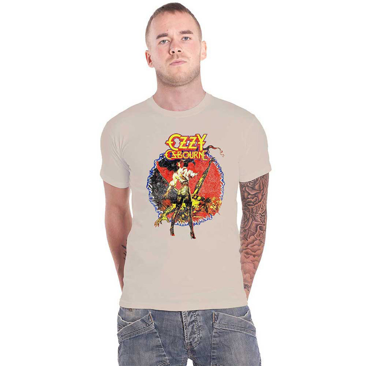 OZZY OSBOURNE - THE ULTIMATE SIN TOUR '86 - T-Shirt Neutral (Back Print)
