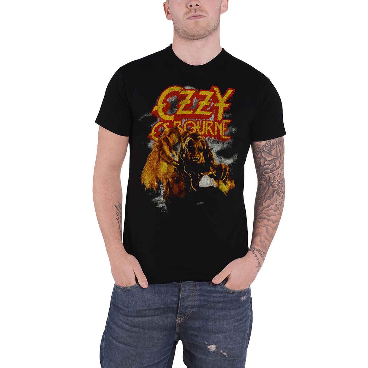 OZZY OSBOURNE - VINTAGE WEREWOLF - T-Shirt Black