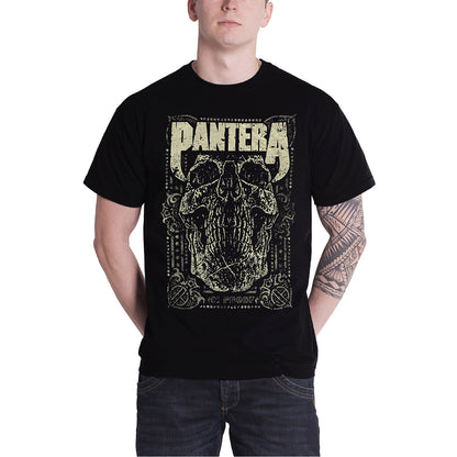 PANTERA - 101 PROOF SKULL - T-Shirt Black