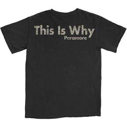 PARAMORE - THIS IS WHY - T-Shirt Black (Back Print)