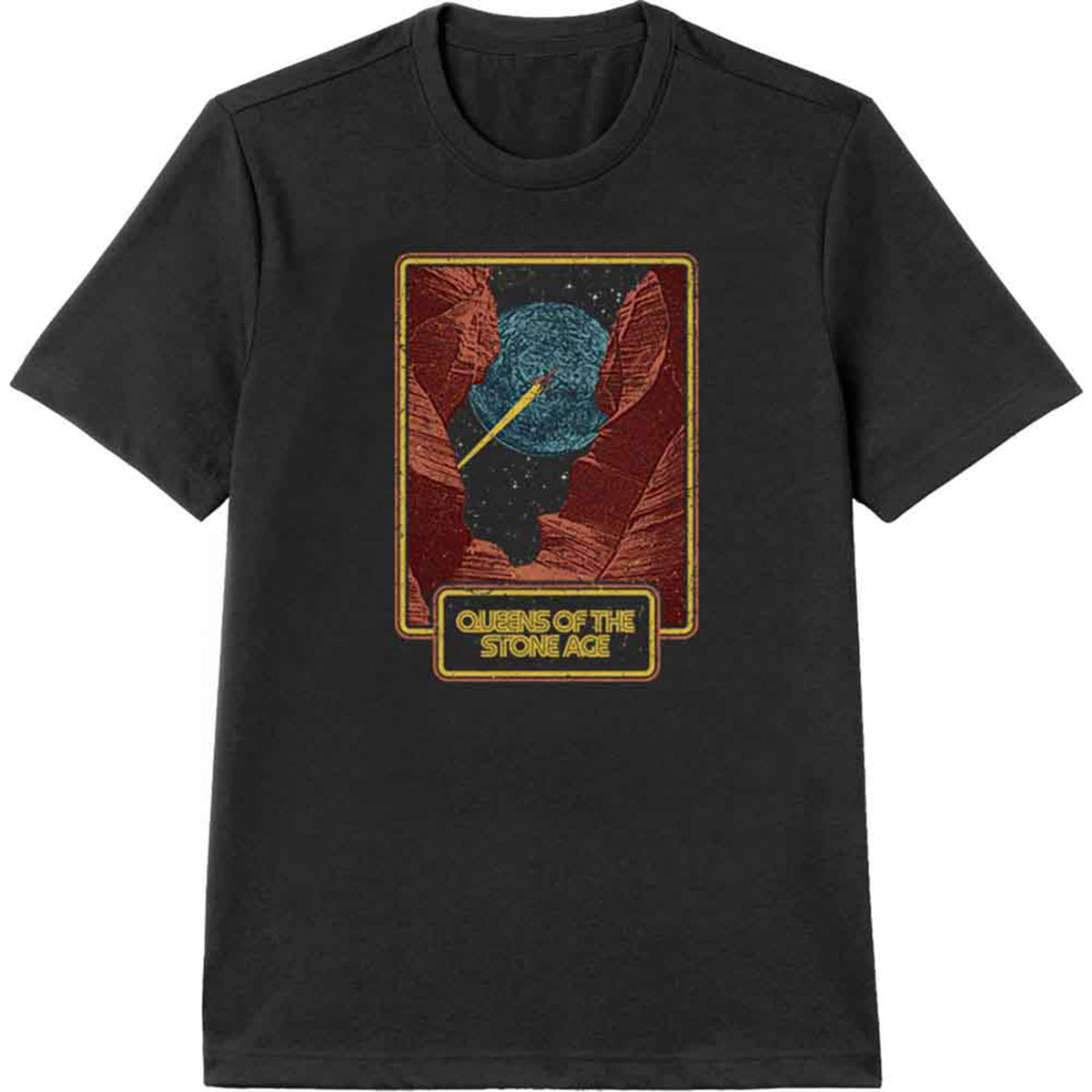 QUEENS OF THE STONE AGE - CANYON - T-Shirt Black