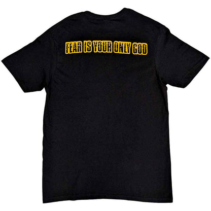 RAGE AGAINST THE MACHINE - FEAR IS OUR ONLY GOD - T-Shirt Black (Back Print)