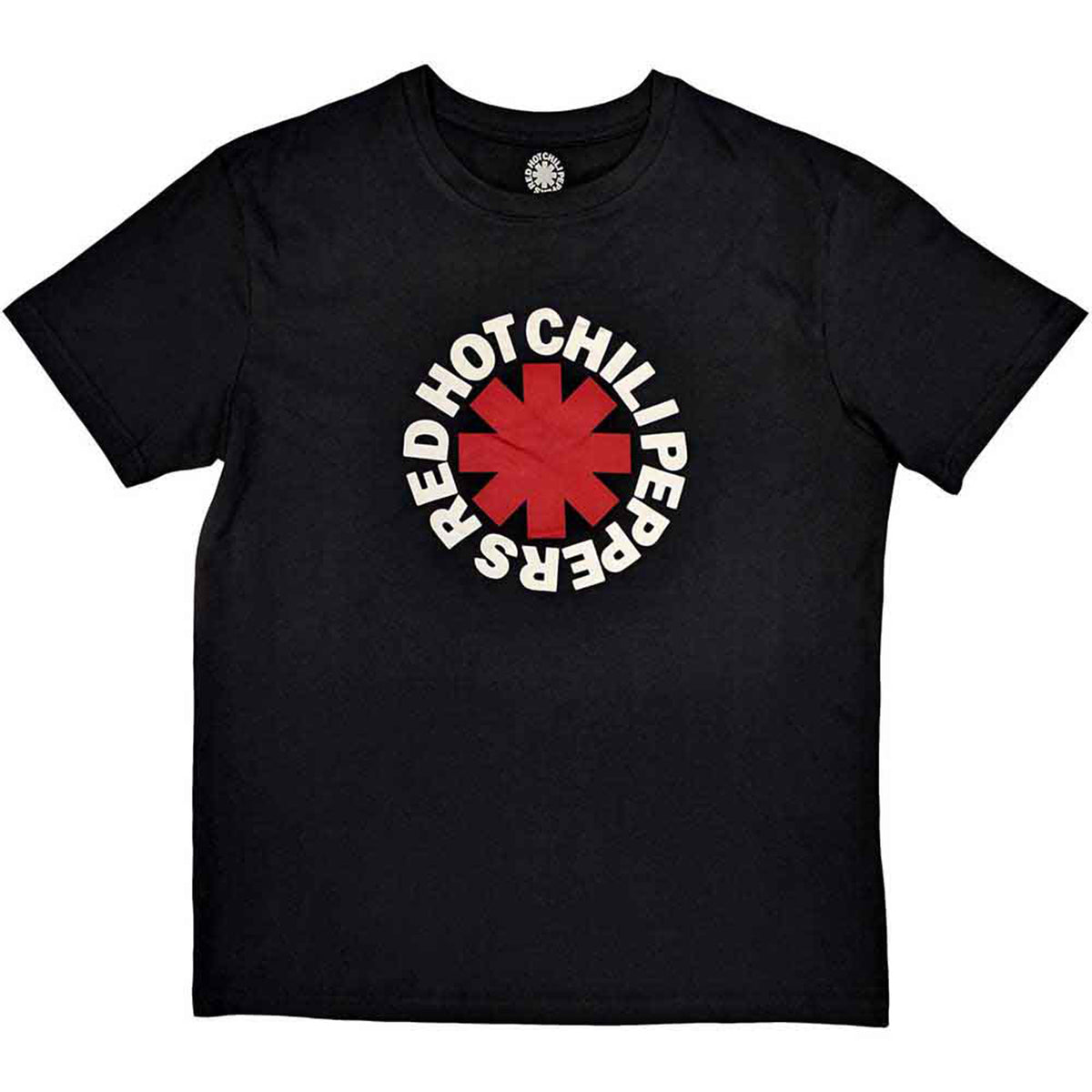 RED HOT CHILI PEPPERS - CLASSIC ASTERISK - T-Shirt Black