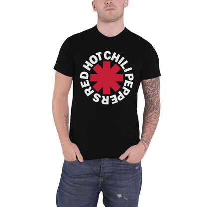RED HOT CHILI PEPPERS - CLASSIC ASTERISK - T-Shirt Black