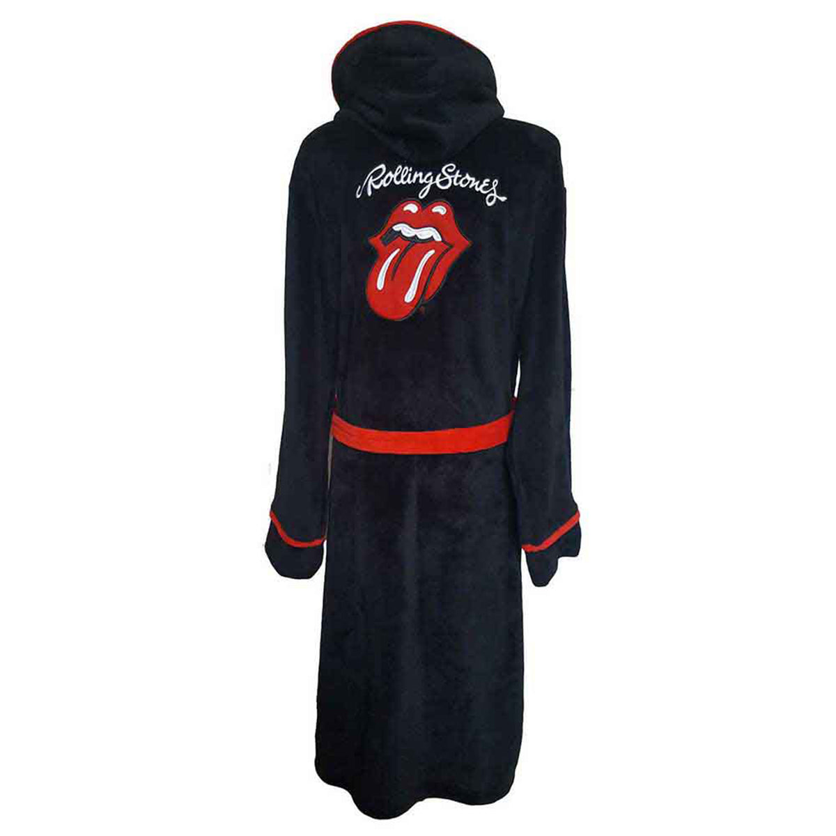 ROLLING STONES, THE - CLASSIC TONGUE - Bathrobe Black (Back Print)