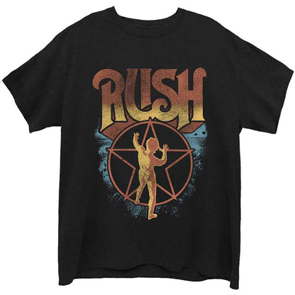RUSH - STARMAN - T-Shirt Black