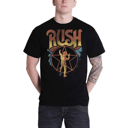RUSH - STARMAN - T-Shirt Black