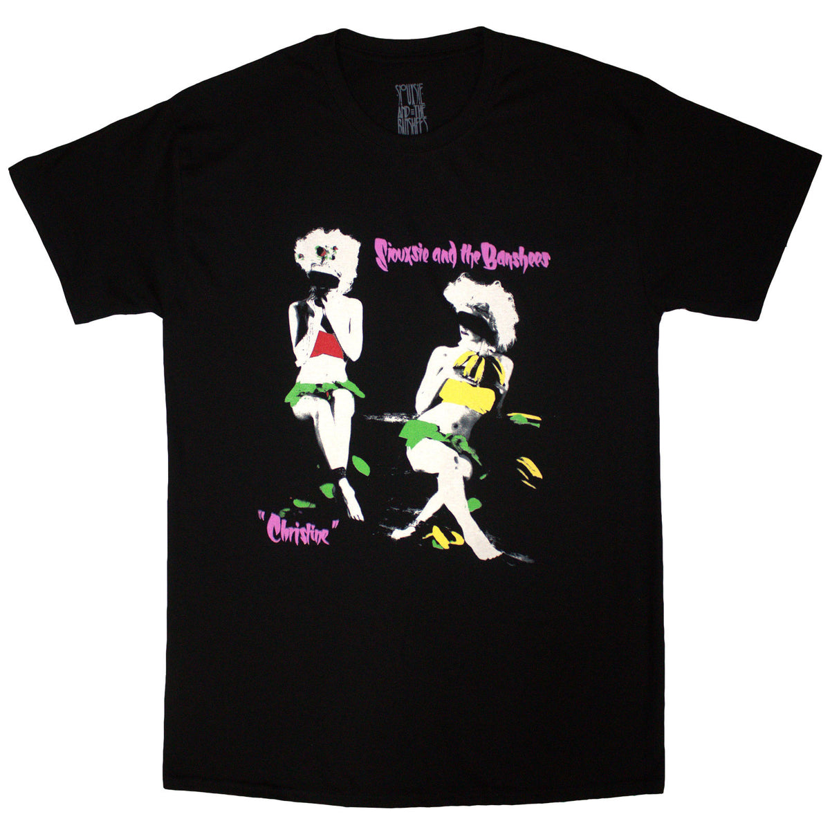 SIOUXSIE & THE BANSHEES - CHRISTINE - T-Shirt Black