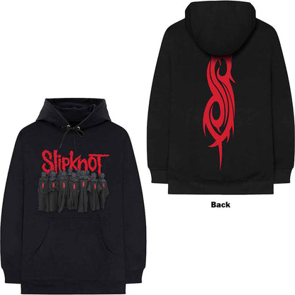 SLIPKNOT - CHOIR - Pullover Hoodie Black (Back Print)
