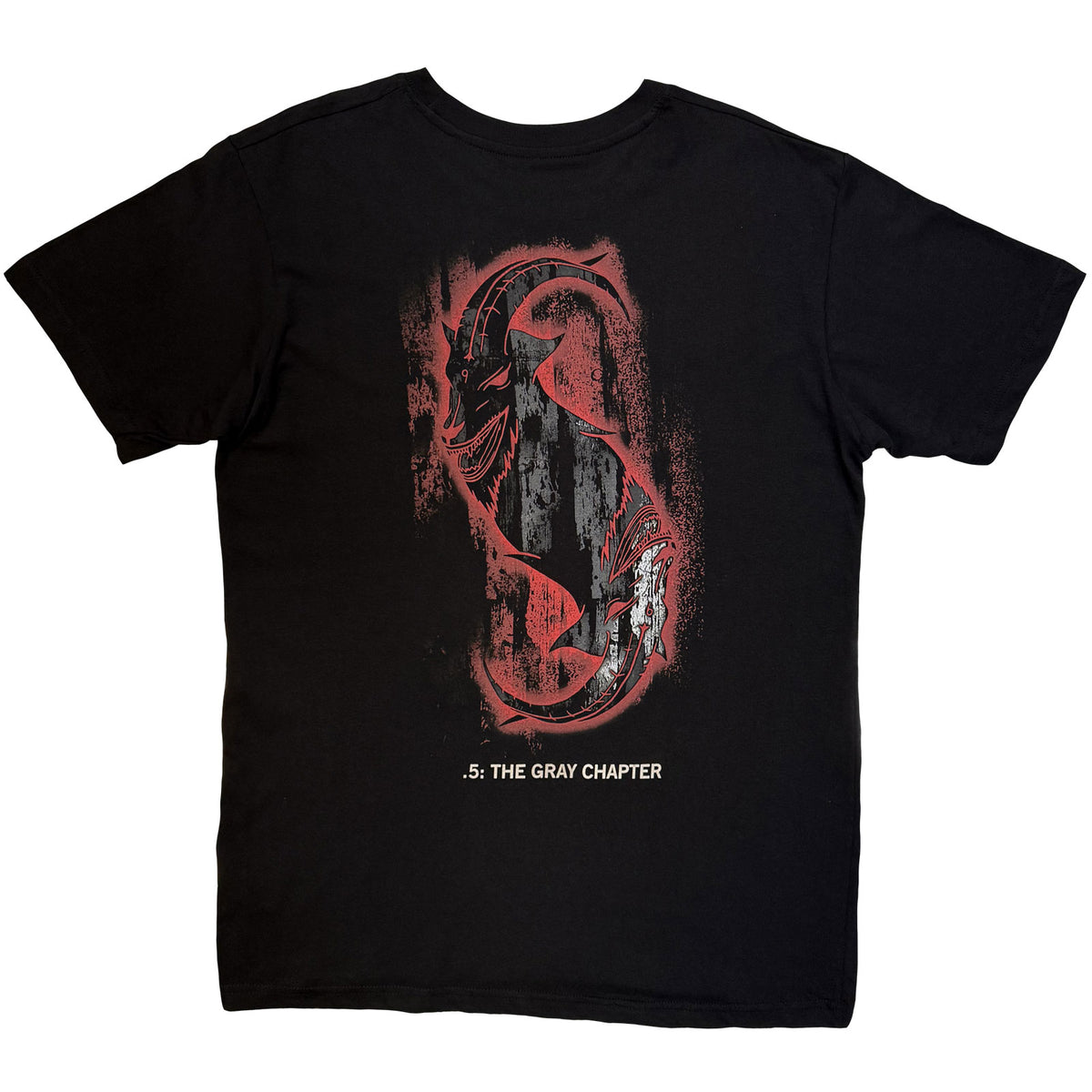 SLIPKNOT - .5: THE GRAY CHAPTER - T-Shirt Black (Back Print)