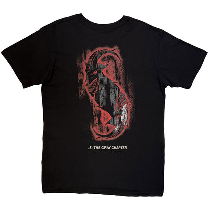 SLIPKNOT - .5: THE GRAY CHAPTER - T-Shirt Black (Back Print)