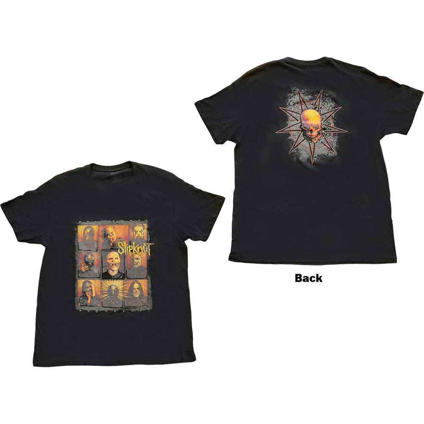 SLIPKNOT - SKEPTIC - T-Shirt Black (Back Print)