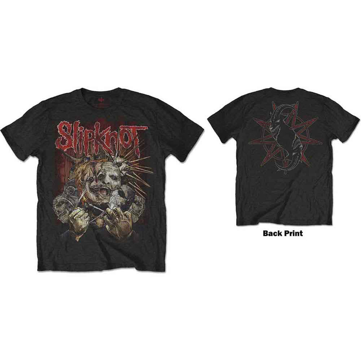 SLIPKNOT - TORN APART - T-Shirt Black (Back Print)