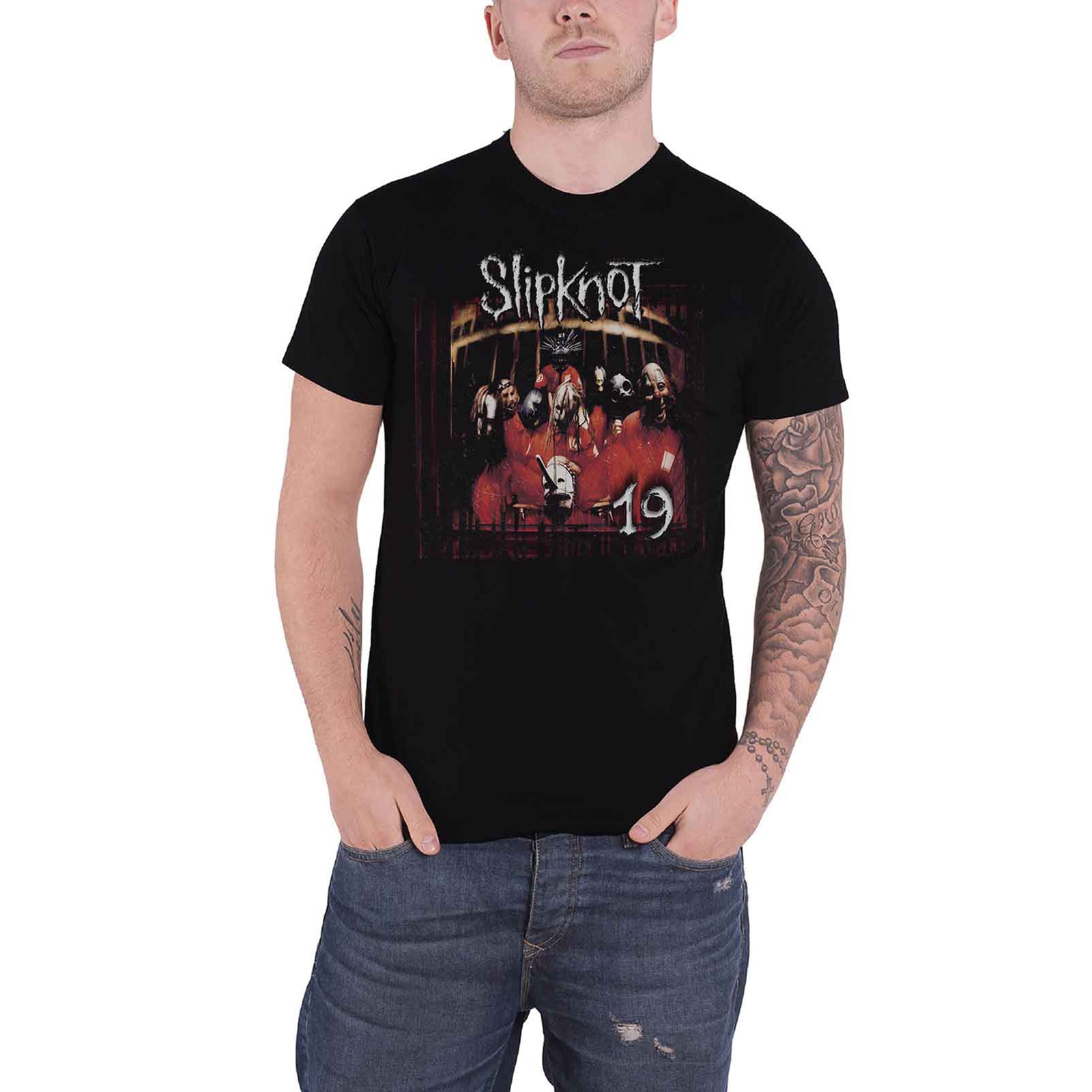 SLIPKNOT - DEBUT ALBUM 19 YEARS - T-Shirt Black (Back Print)