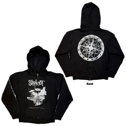 SLIPKNOT - SUBLIMINAL VERSES - Zipped Hoodie Black (Back Print)