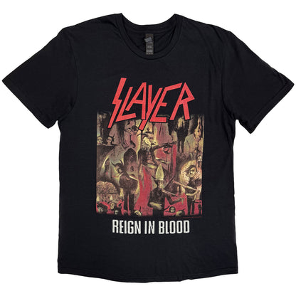 SLAYER - REIGN IN BLOOD - Camiseta Negra