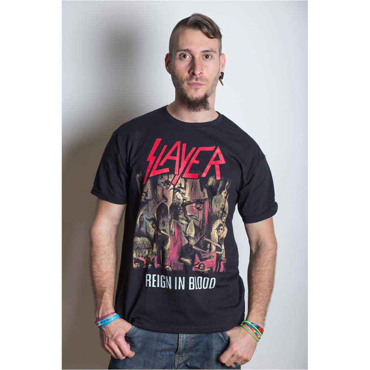SLAYER - REIGN IN BLOOD - Camiseta Negra