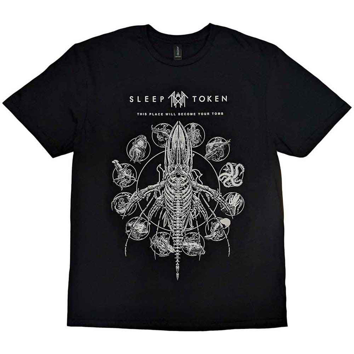 SLEEP TOKEN - TOMB WHALE - T-Shirt Black