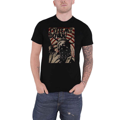 SYSTEM OF A DOWN - LIBERTY BANDIT - T-Shirt Black