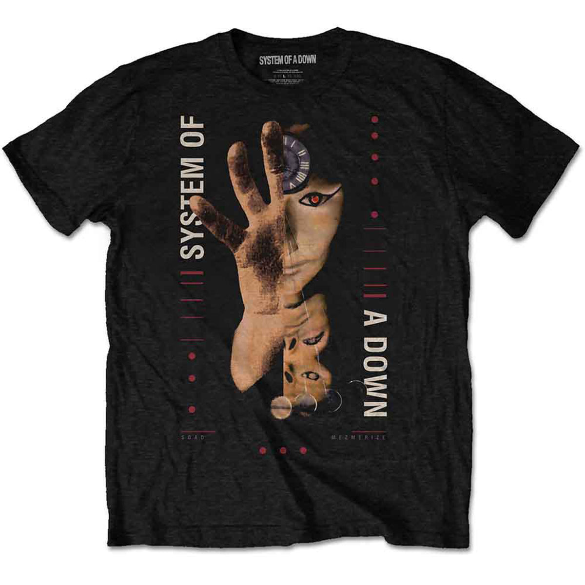 SYSTEM OF A DOWN - PHAROAH - T-Shirt Black
