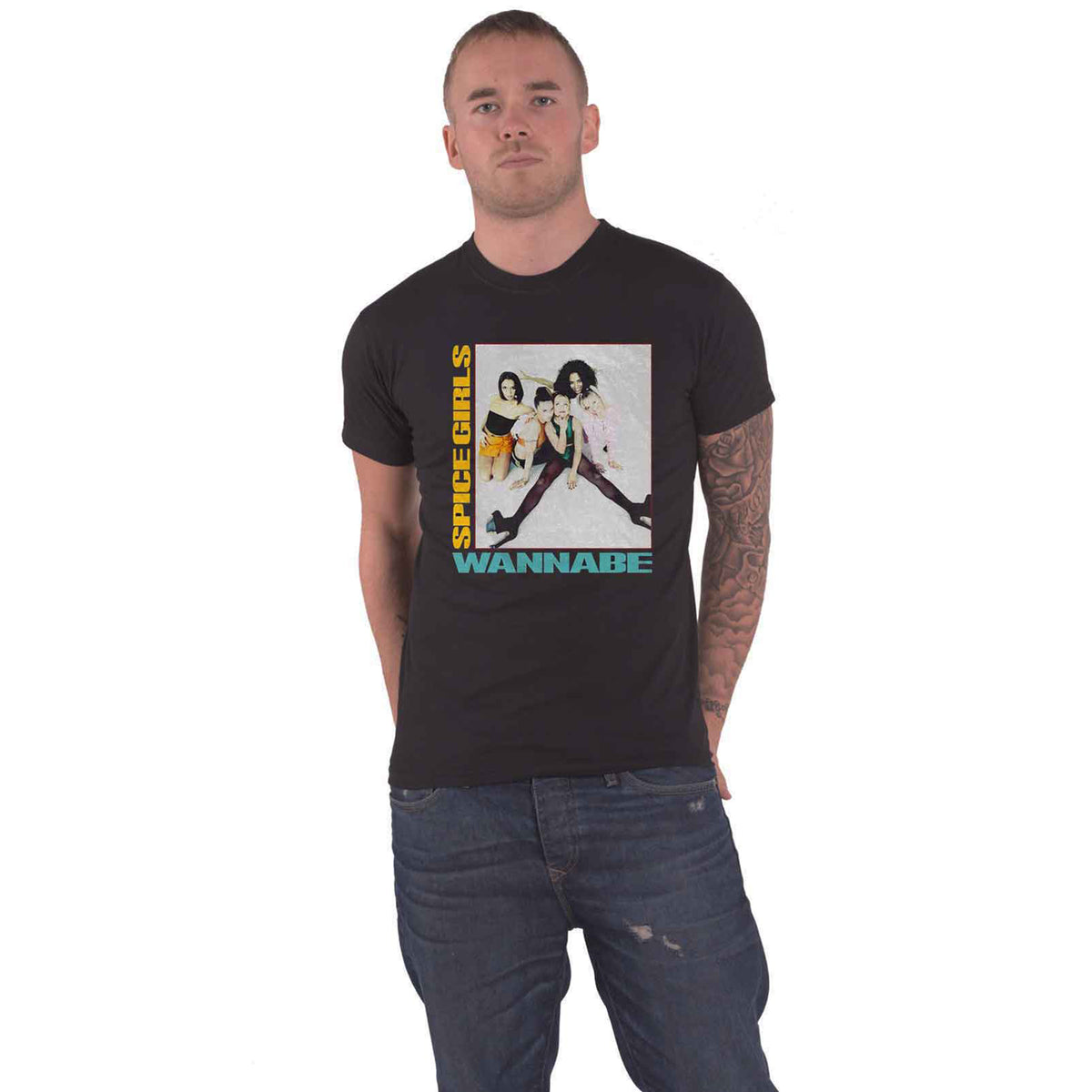 SPICE GIRLS, THE - WANNABE - T-Shirt Black