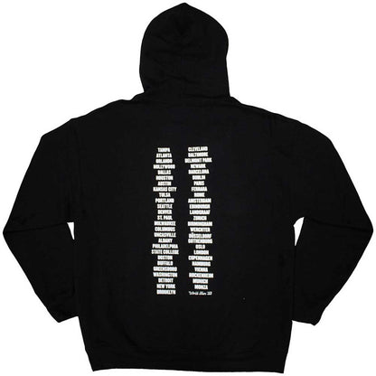 BRUCE SPRINGSTEEN - TOUR '23 LEANING CAR - Pullover Hoodie Black (Back Print & Ex-Tour)
