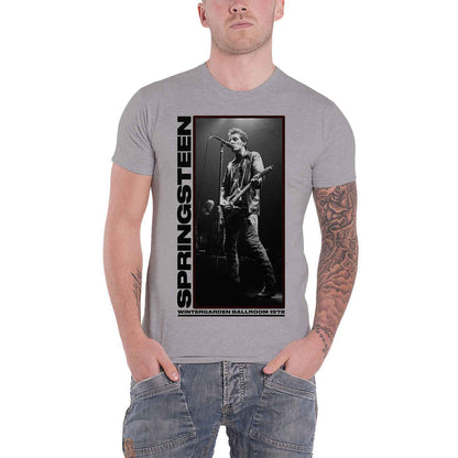 BRUCE SPRINGSTEEN - WINTERGARDEN PHOTO - T-Shirt Grey