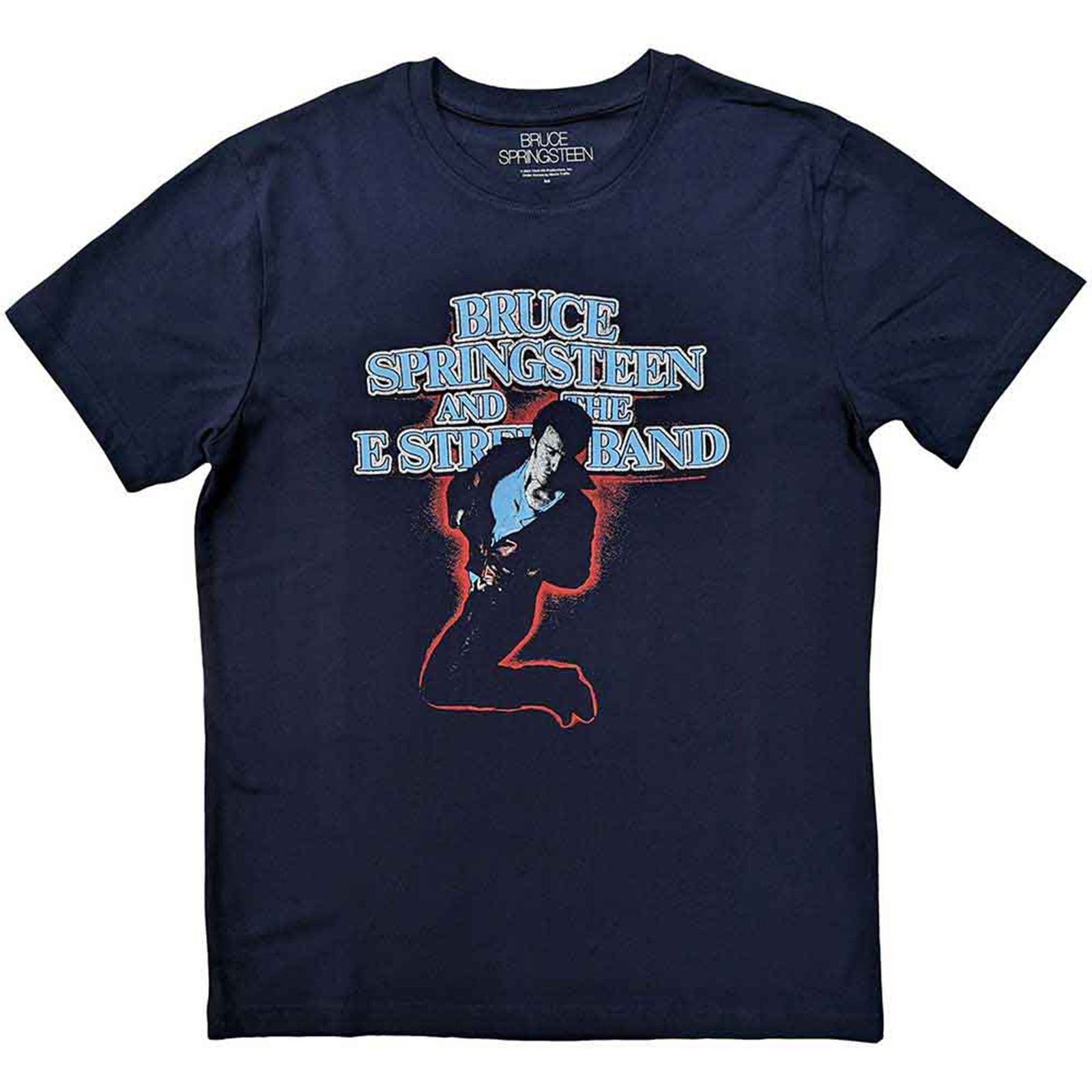 BRUCE SPRINGSTEEN - THE E-STREET BAND - T-Shirt Blue
