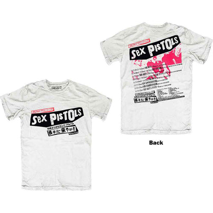 SEX PISTOLS, THE - FILTHY LUCRE JAPAN - T-Shirt White (Back Print)