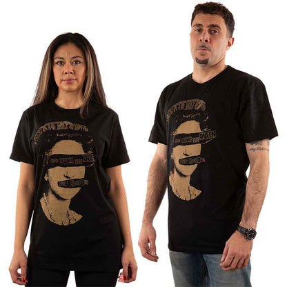 SEX PISTOLS, THE - GOD SAVE THE QUEEN - T-Shirt Black (Embellished)