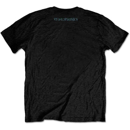 STEREOPHONICS - MAKE ME FEEL - T-Shirt Black (Back Print)