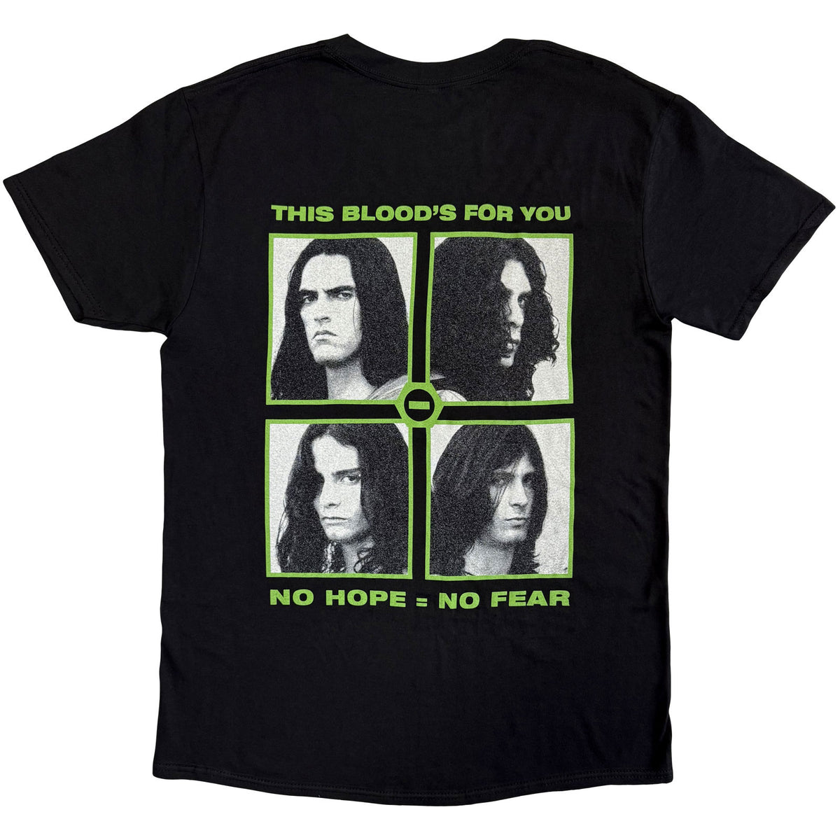 TYPE O NEGATIVE - GREEN MAN - T-Shirt Black (Back Print)