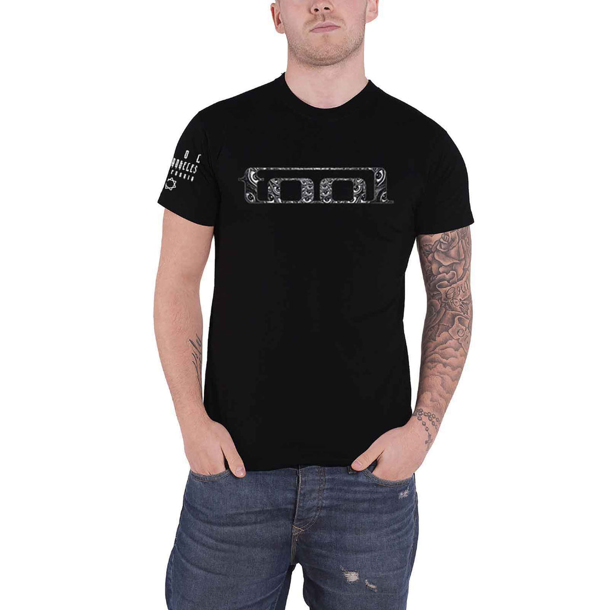 TOOL - BW SPECTRE - T-Shirt Black (Back & Sleeve Print)