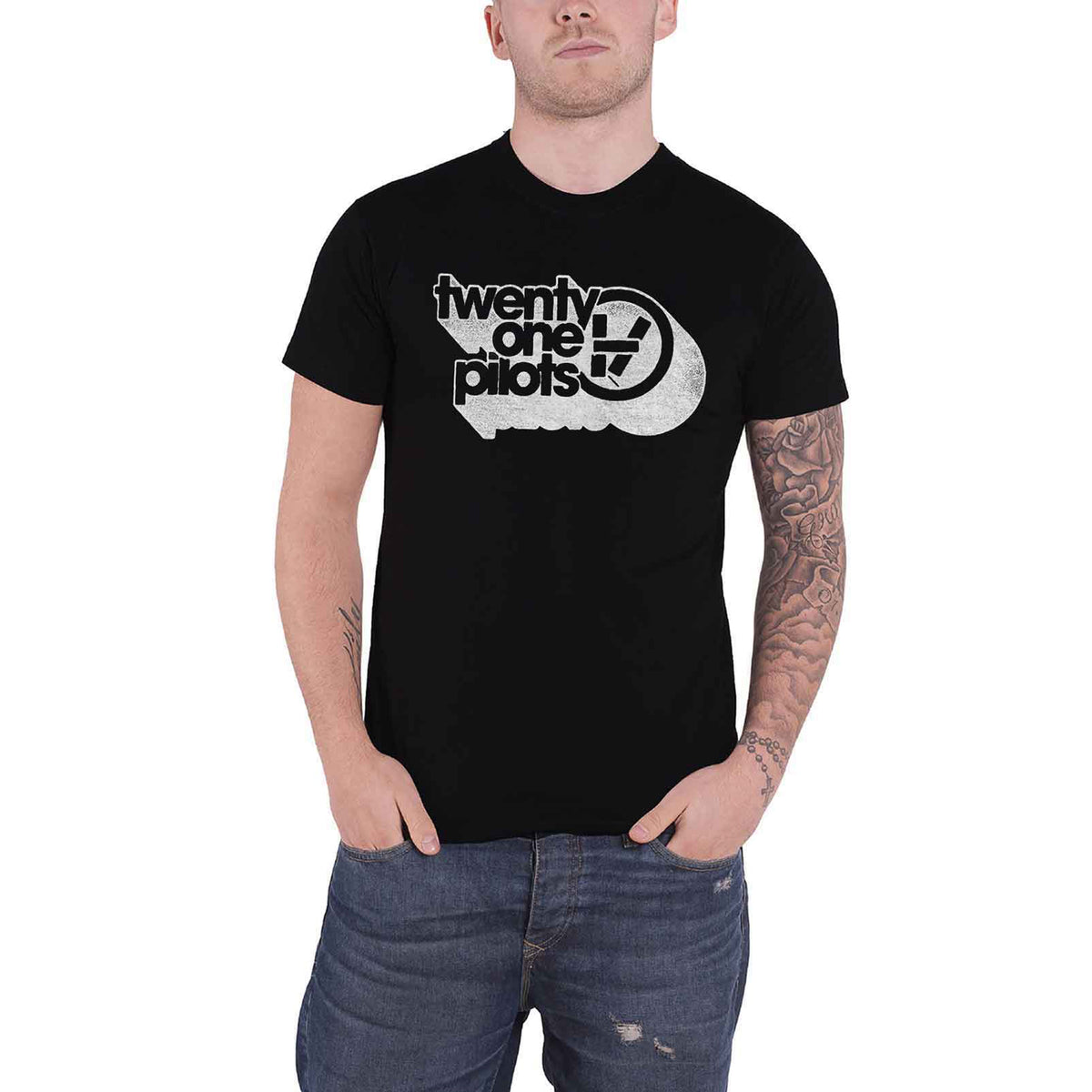 TWENTY ONE PILOTS - VESSEL VINTAGE - T-Shirt Black