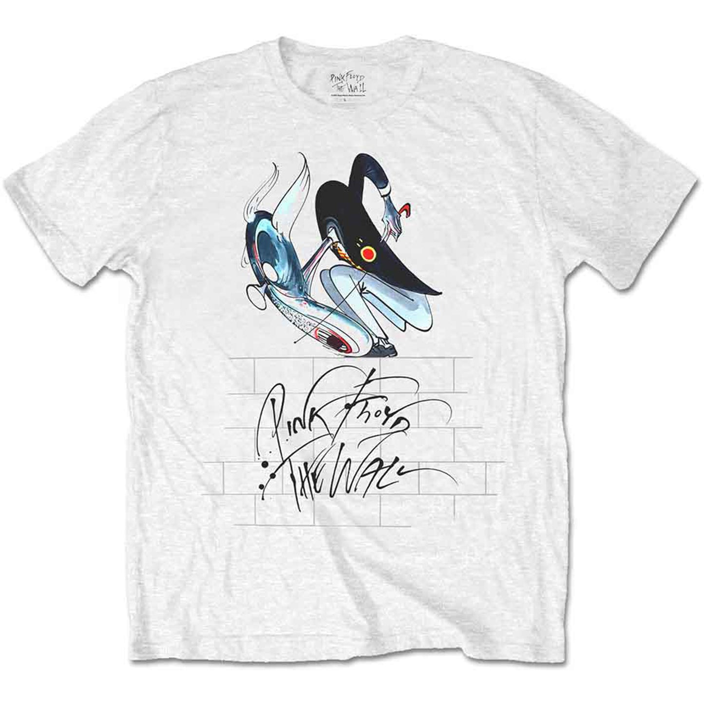 PINK FLOYD - THE WALL TEACHER - T-Shirt White