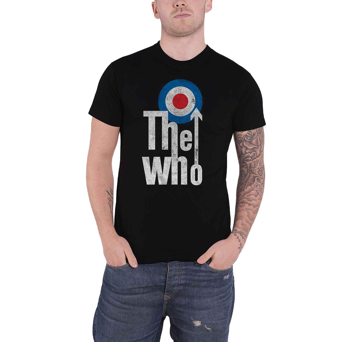 WHO, THE - ELEVATED TARGET - T-Shirt Black